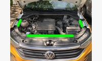 Уплотнитель под капот VW POLO 2020-